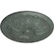 Ekena Millwork Granada Ceiling Medallion (Fits Canopies up to 4 1/4"), 15 3/4"OD x 5/8"P, Cloud Burst Crackle CM16GACBC - alternate 4